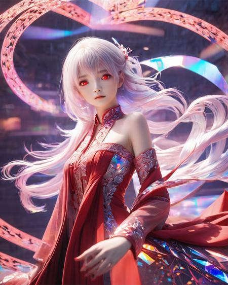 06155-3788226401-_lora_xl-holographic-全息V20_0.9_,holographic,1girl,high quality exquisite wallpaper,wide_shot,red eyes,white hair,.png